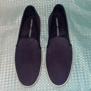 Under Armour Purple Slip Ons 9.5